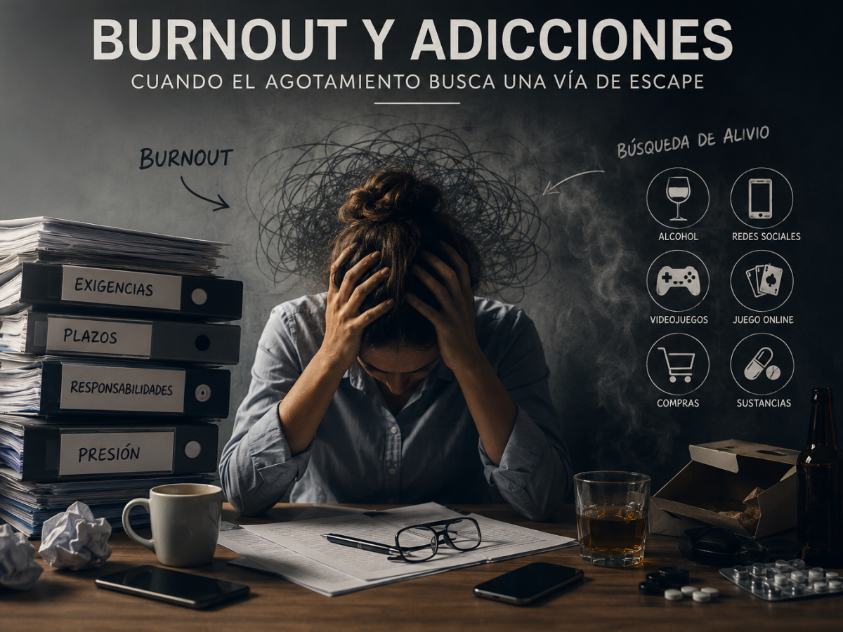 Burnout y Adicciones